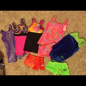 Toddler girls gymnastics outfits